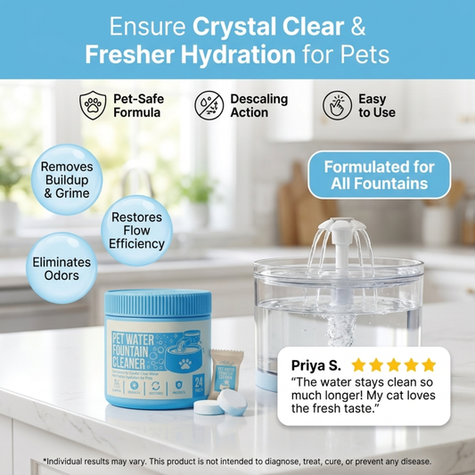 Pet Fountain Cleaning Tablets (24 Pack)
